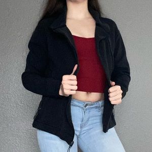 Black Champion zip up jacket